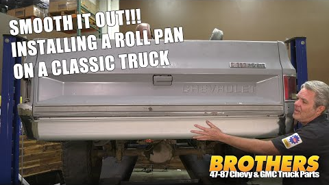 1947-87 Chevy & GMC Truck Rollpan (Roll Pan) Install 2 Ways - Smooth ...