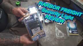 HARBOR FREIGHT Tool Review - LED Solar Power Security Lights - Good Or Bad?