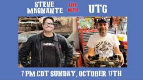 The Epic Return Of Steve Magnante- Sunday Night LIVE