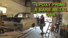 Can You Restore A Rusted Car?  At Home  - Part 13 - EPOXY PRIMER